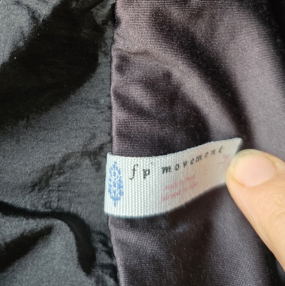 Black Free People Women's Shorts Sz Lg - Picture 3 of 3